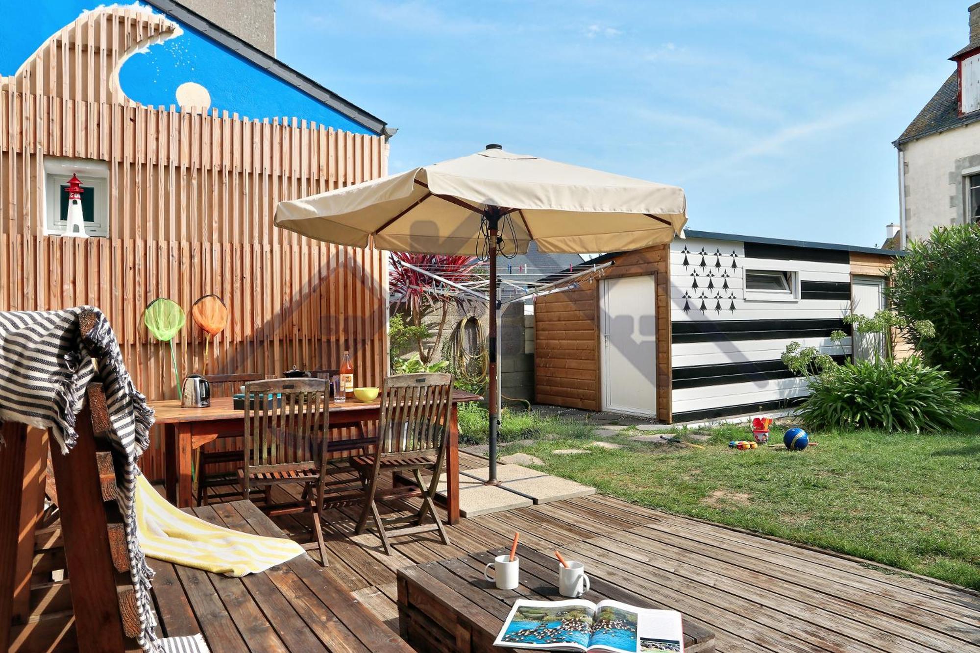 Localise - M11B - A La Pointe - Maison De Vacances Avec Jardin Entierement Clos - A 50M De La Plage - 700M Du Centre - Tout A Pied - Wifi Inclus - Draps Inclus - Animaux Bienvenus Guilvinec Bagian luar foto