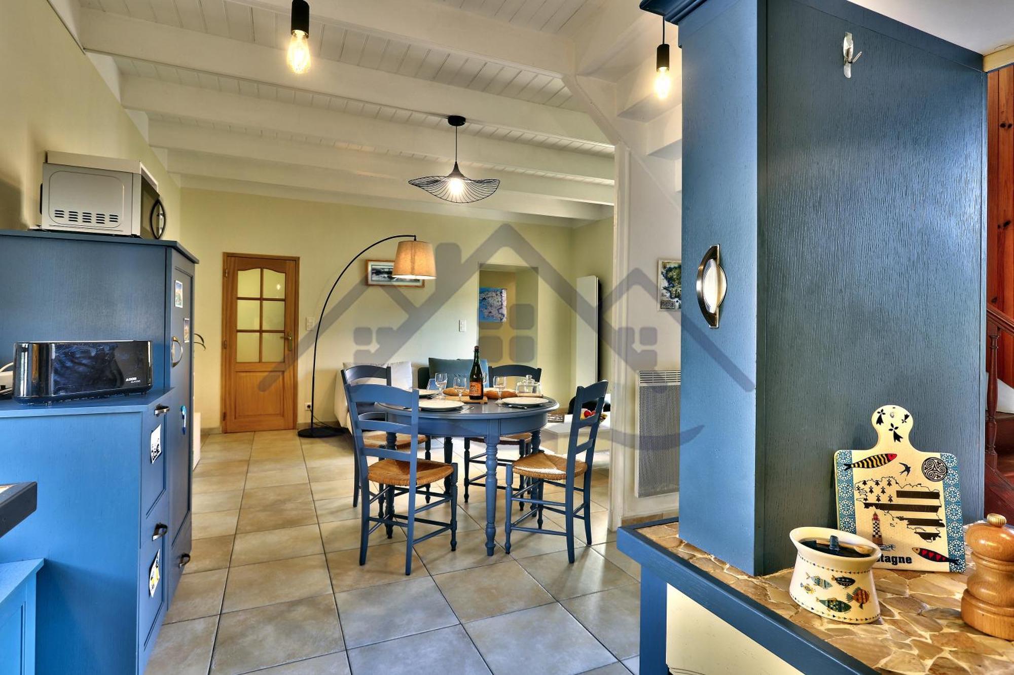Localise - M11B - A La Pointe - Maison De Vacances Avec Jardin Entierement Clos - A 50M De La Plage - 700M Du Centre - Tout A Pied - Wifi Inclus - Draps Inclus - Animaux Bienvenus Guilvinec Bagian luar foto